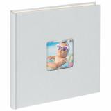 Variante hellblau von Fotoalbum Fun mit 40 Seiten zum Einkleben, 26x25 cm