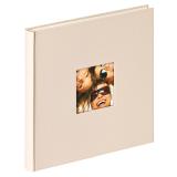 Variante sand von Fotoalbum Fun mit 40 Seiten zum Einkleben, 26x25 cm