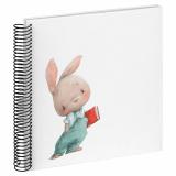 Variante rabbit von Spiral-Fotoalbum Kids mit 40 Seiten zum Einkleben, 25x25 cm