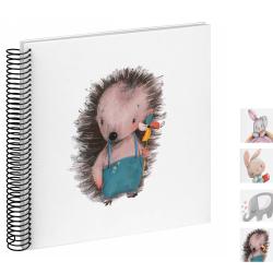 Spiral-Fotoalbum Kids mit 40 Seiten zum Einkleben, 25x25 cm