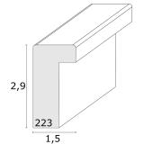 Thumbnail von Holz-Bilderrahmen für Postkarten 10x15 cm mit Passepartout Profil