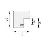 Thumbnail von Holz-Bilderrahmen Aulon Maßanfertigung Format Bild 2