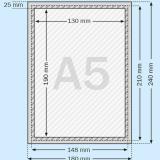 Thumbnail von 25 mm Klapprahmen magnetisch DIN A5 Bild 3