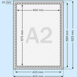 Thumbnail von 25 mm Fenster-Klapprahmen DIN A2 Bild 3