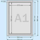 Thumbnail von 32 mm Klapprahmen DIN A1 Bild 3