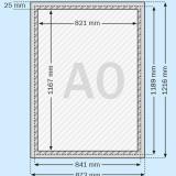 Thumbnail von 25 mm Klapprahmen Standard DIN A0 Bild 6