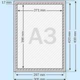 Thumbnail von 25 mm Klapprahmen Standard DIN A3 Bild 6