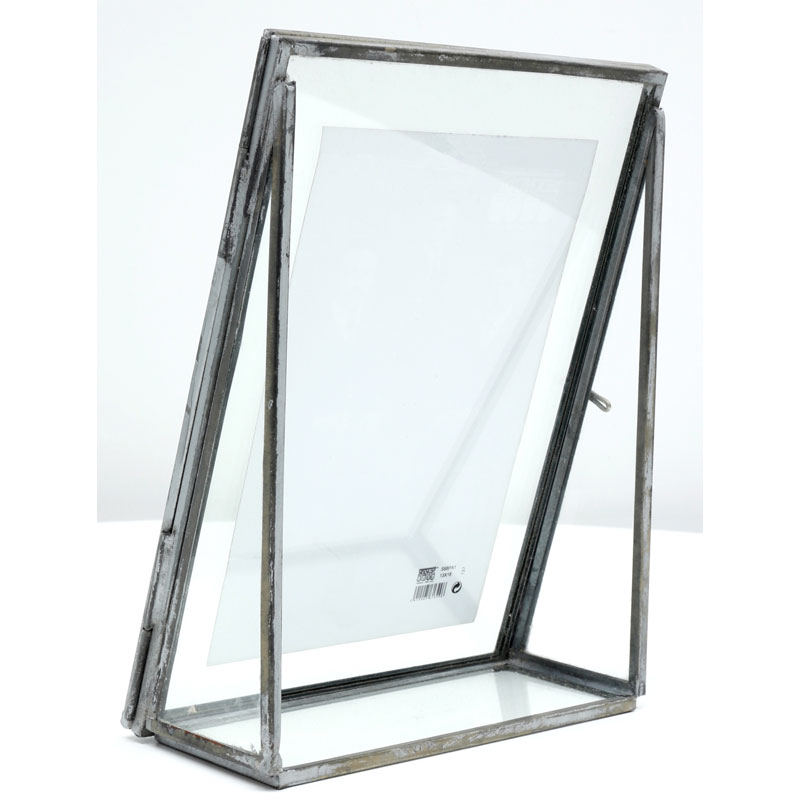 Deknudt Glas-Fotorahmen Charles 10x15 cm - silber-transparent
